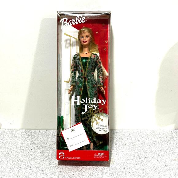 Holiday Joy Barbie Doll NEW in Box Christmas Collectible #56286 Special Edition - Picture 1 of 6